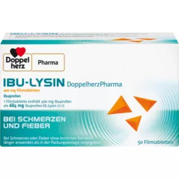 IBU-LYSIN DoppelherzPharma 400 mg õhukese polümeerikattega tabletid, 50 tk