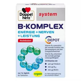 DOPPELHERZ B-kompleks süsteemi tabletid, 60 tk