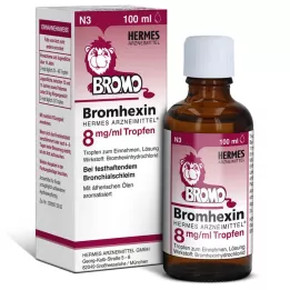 BROMHEXIN Hermes Arzneimittel 8 mg/ml tilgad, 100 ml