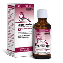 BROMHEXIN Hermes Arzneimittel 12 mg/ml tilgad, 100 ml