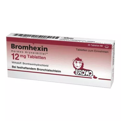 Bromhexine HERMES Medicines® 12 mg tabletid, 20 tk