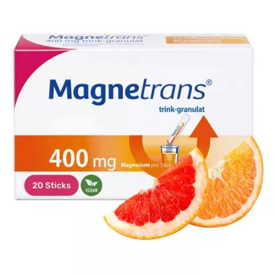 Magnetrans 400mg magneesiumi joogigraanulid (20x5,5g) Magnetrans 400mg magneesiumi joogigraanulid (20x5,5g)