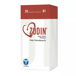 ZODIN Omega-3 1000 mg pehmed kapslid, 28 tk