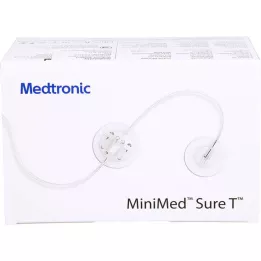 MINIMED Sure-T 8 mm 80 cm infusioonikomplekt, 10 tk