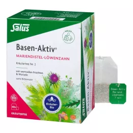 BASEN AKTIV Tee nr.2 võilill Orgaaniline Salus, 40 tk