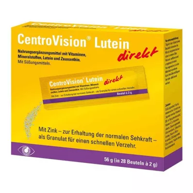 CENTROVISION Luteiini otsegraanulid, 28 tk