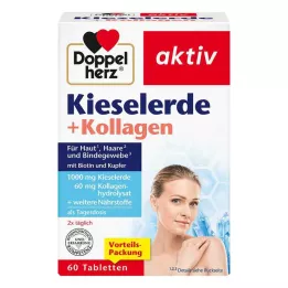 DOPPELHERZ Silika+kollageeni tabletid, 60 tk