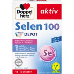 DOPPELHERZ Seleen 100 2-faasilised depootabletid, 45 tk