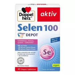 DOPPELHERZ Seleen 100 2-faasilised depootabletid, 45 tk