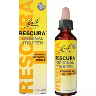 BACHBLÜTEN Original Rescura tilgad alkoholivaba, 20 ml