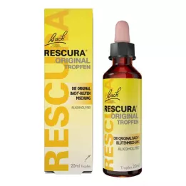 BACHBLÜTEN Original Rescura tilgad alkoholivaba, 20 ml