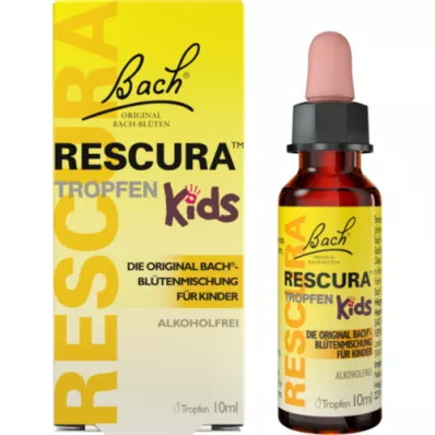 BACHBLÜTEN Original Rescura Kids Tro.alkoholivaba, 10 ml