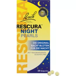 BACHBLÜTEN Original Rescura Night Pearls, 28 tk