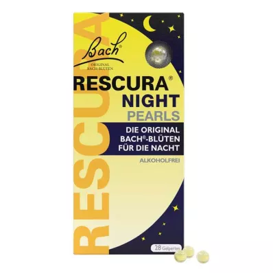 BACHBLÜTEN Original Rescura Night Pearls, 28 tk BACHBLÜTEN Original Rescura Night Pearls, 28 tk