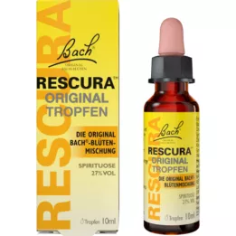 BACHBLÜTEN Original Rescura tilgad alkoholiga, 10 ml