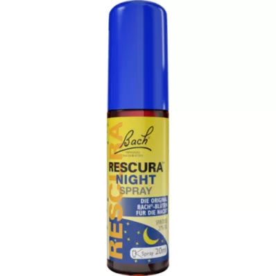 BACHBLÜTEN Original Rescura öösprei alkoholiga, 20 ml