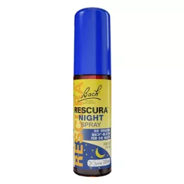 BACHBLÜTEN Original Rescura öösprei alkoholiga, 20 ml