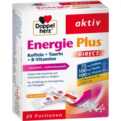 DOPPELHERZ Energy Plus DIRECT pelletid, 20 tk