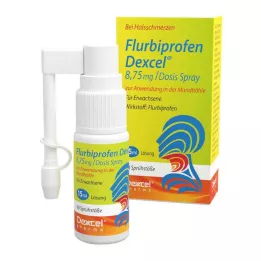 FLURBIPROFEN Dexcel 8,75 mg/dos.spray suuõõnesprei, 15 ml