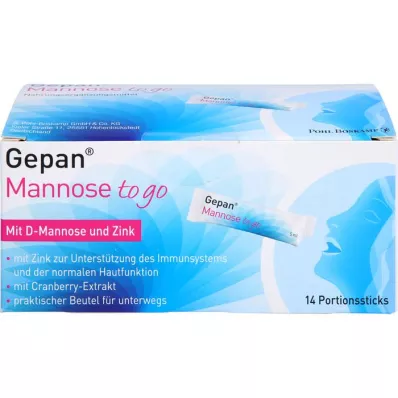 GEPAN Mannose to go suukaudne lahus, 14X5 ml