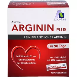 ARGININ PLUS Vitamiin B1+B6+B12+Foolhappe pulgad, 90X5,9 g