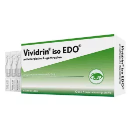 VIVIDRIN iso EDO antiallergilised silmatilgad, 30X0,5 ml