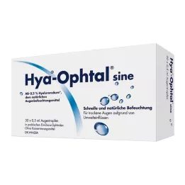 HYA-OPHTAL sine silmatilgad, 30X0,5 ml