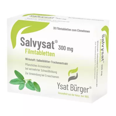 Salvysat 300 mg õhukese polümeerikattega tabletid, 30 tk Salvysat 300 mg õhukese polümeerikattega tabletid, 30 tk