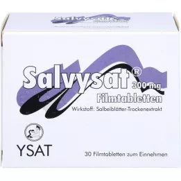 SALVYSAT 300 mg õhukese polümeerikattega tabletid, 30 tk