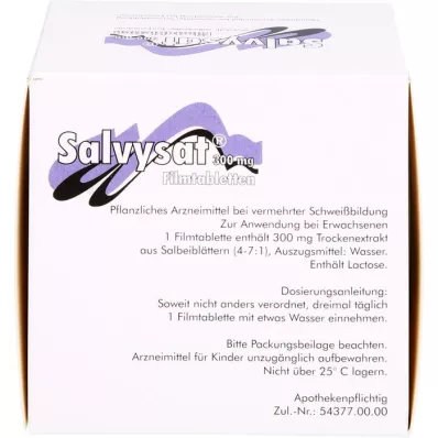 SALVYSAT 300 mg õhukese polümeerikattega tabletid, 90 tk