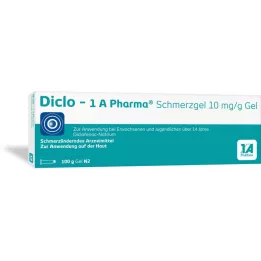 DICLO-1A Pharma valugeel 10 mg/g, 100 g