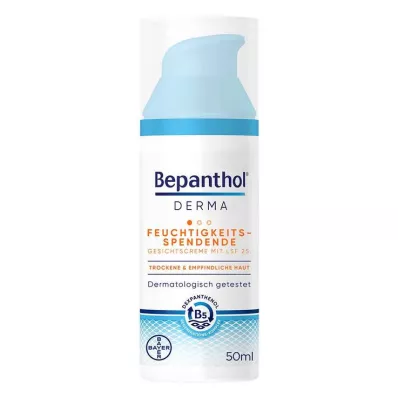BEPANTHOL Derma niisutav näokreem.LSF 25, 1X50 ml BEPANTHOL Derma niisutav näokreem.LSF 25, 1X50 ml
