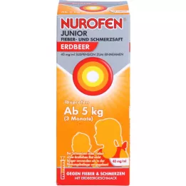 NUROFEN Junior Fever and Pain Juice Strawberry 40 mg/ml, 100 ml