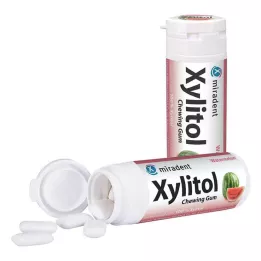 MIRADENT Ksülitooli närimiskummi arbuus, 30 tk