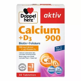 DOPPELHERZ Kaltsium 900+D3 tabletid, 30 tk