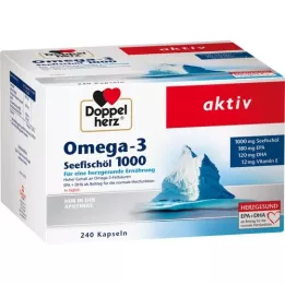 DOPPELHERZ Omega-3 mere kalaõli 1000 kapslit, 240 kapslit