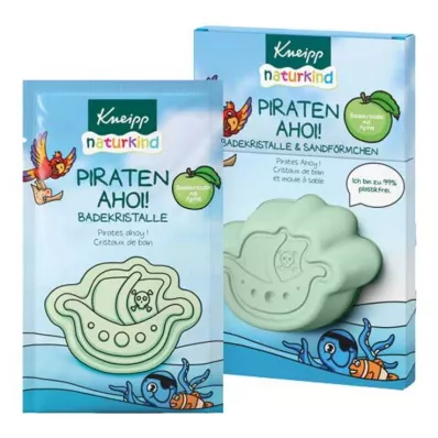 KNEIPP naturkind vannikristallid piraadid ahoy koos vormiga, 60 g