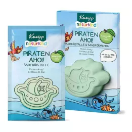 KNEIPP naturkind vannikristallid piraadid ahoy koos vormiga, 60 g