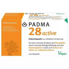 PADMA 28 aktiivset kapslit, 100 tk