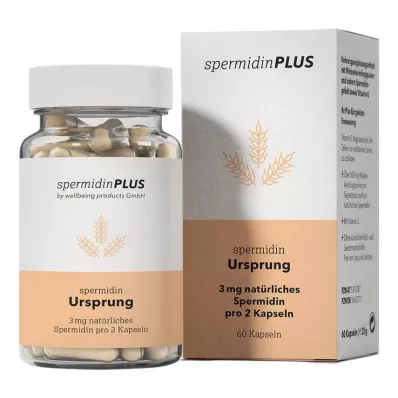 SPERMIDINPLUS Origin kapslid, 60 tk