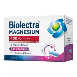 BIOLECTRA Magneesium 400 mg ultra 3-faasiline depot, 30 tk