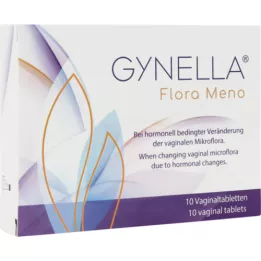 GYNELLA Flora Meno vaginaalsed tabletid, 10 tk