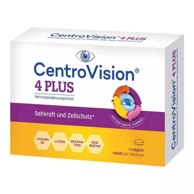CENTROVISION 4 PLUS tabletti, 60 tk