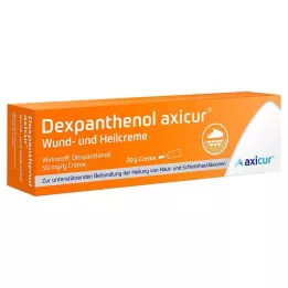 DEXPANTHENOL axicur haava- ja paranemiskreem 50 mg/g, 20 g