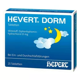 HEVERT DORM tabletid, 25 tk