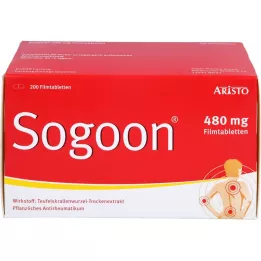 SOGOON 480 mg õhukese polümeerikattega tabletid, 200 tk