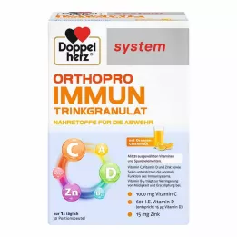 DOPPELHERZ Orthopro Immun Trinkgranulat süsteem, 30 tk