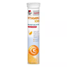 DOPPELHERZ C-vitamiini 1000 süsteemi kihisevad tabletid, 40 tk