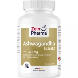 ASHWAGANDHA EXTRAKT 500 mg kapslid, 120 tk