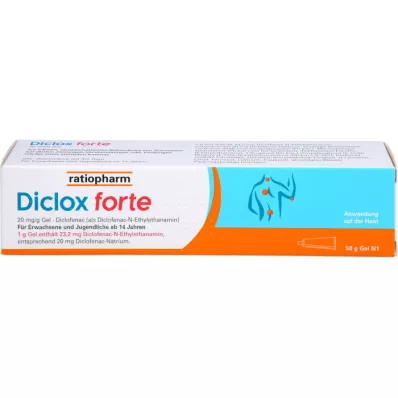 DICLOX forte 20 mg/g geel, 50 g
